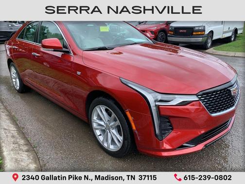 Red Obsession Tintcoat 2020 Cadillac CT4 Luxury