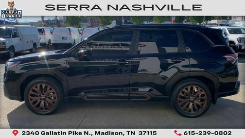 Crystal Black Silica 2025 Subaru Forester Sport