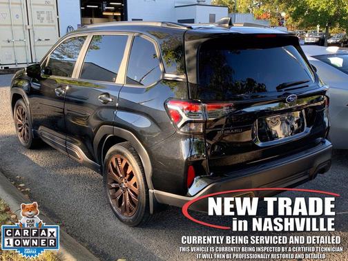 Crystal Black Silica 2025 Subaru Forester Sport