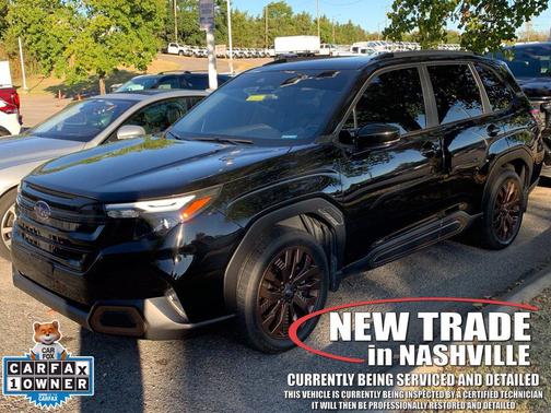Crystal Black Silica 2025 Subaru Forester Sport
