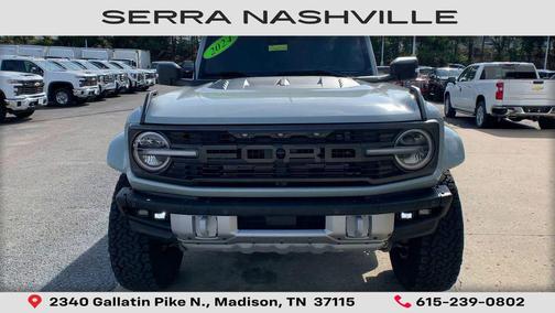 CACTUS GRAY 2024 Ford Bronco Raptor