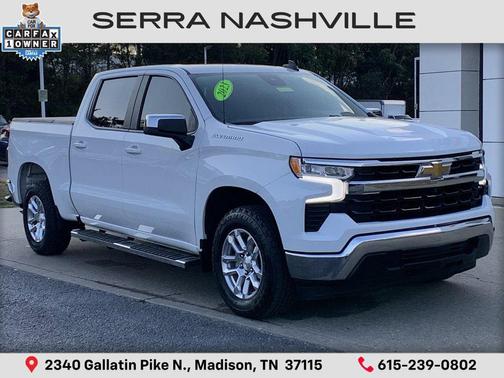 Summit White 2023 Chevrolet Silverado 1500 LT