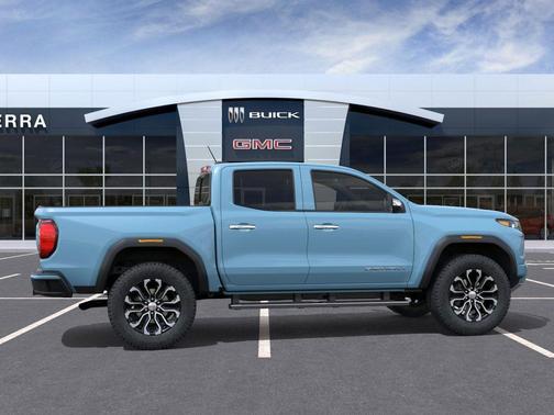 Glacier Metallic 2026 GMC Canyon Denali