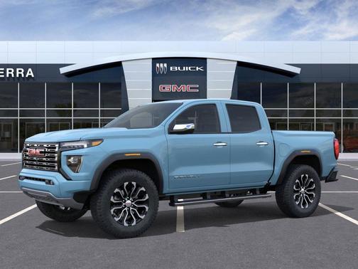 Glacier Metallic 2026 GMC Canyon Denali