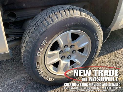 Silver Ice Metallic 2018 Chevrolet Silverado 1500 1LT