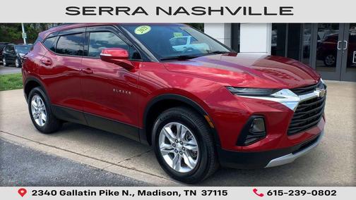 Cherry Red Tintcoat 2021 Chevrolet Blazer 1LT