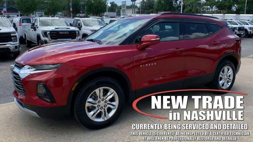 Cherry Red Tintcoat 2021 Chevrolet Blazer 1LT