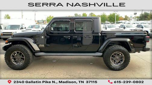Black Clearcoat 2020 Jeep Gladiator Overland