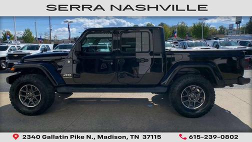 Black Clearcoat 2020 Jeep Gladiator Overland