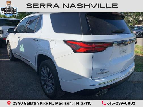 Summit White 2023 Chevrolet Traverse Premier