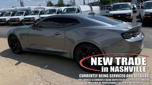 Satin Steel Metallic 2020 Chevrolet Camaro RWD Coupe LT1