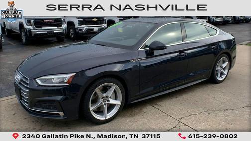 Blue 2018 Audi A5 2.0T Premium Plus