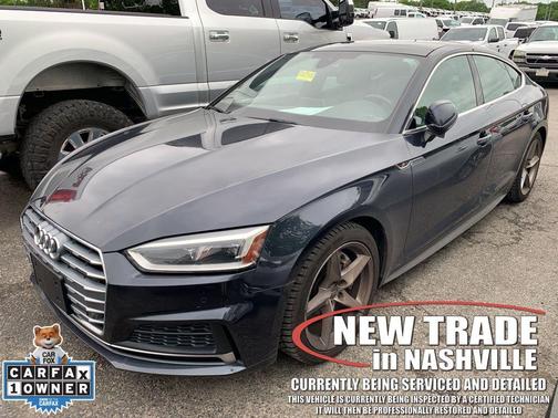 Blue 2018 Audi A5 2.0T Premium Plus