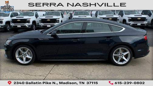 Blue 2018 Audi A5 2.0T Premium Plus