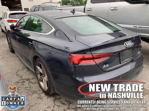 Blue 2018 Audi A5 2.0T Premium Plus