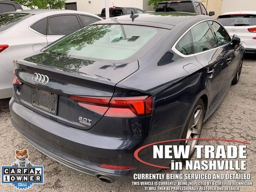 Blue 2018 Audi A5 2.0T Premium Plus
