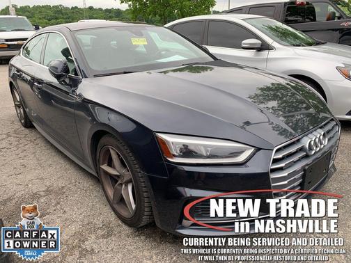 Blue 2018 Audi A5 2.0T Premium Plus