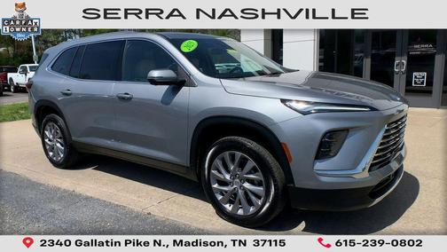 Moonstone Gray Metallic 2025 Buick Enclave Preferred FWD