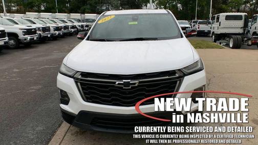 Summit White 2022 Chevrolet Traverse Premier