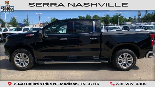 Black 2023 Chevrolet Silverado 1500 LTZ