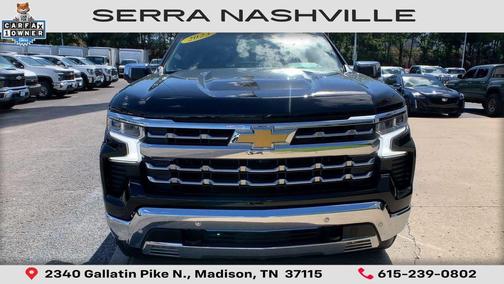 Black 2023 Chevrolet Silverado 1500 LTZ