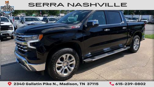 Black 2023 Chevrolet Silverado 1500 LTZ