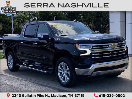 Black 2023 Chevrolet Silverado 1500 LTZ