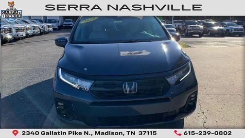 Smoke Blue Pearl 2025 Honda Odyssey EX-L