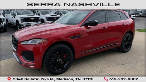 Firenze Red Metallic 2025 Jaguar F-PACE R-Dynamic S P400 AWD Automatic