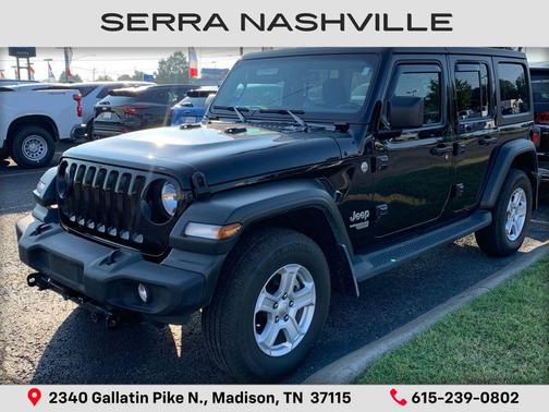 Black Clearcoat 2021 Jeep Wrangler Unlimited Sport