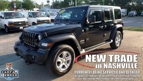 Black Clearcoat 2021 Jeep Wrangler Unlimited Sport