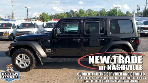 Black Clearcoat 2021 Jeep Wrangler Unlimited Sport