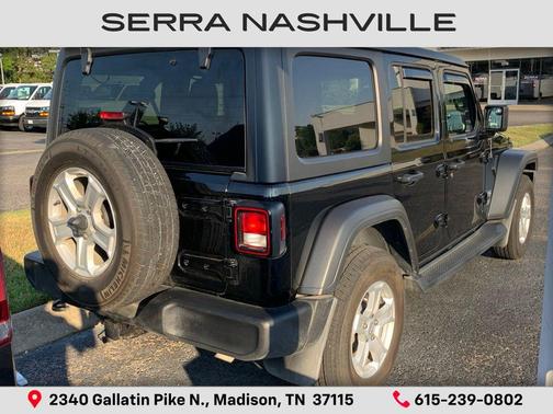 Black Clearcoat 2021 Jeep Wrangler Unlimited Sport