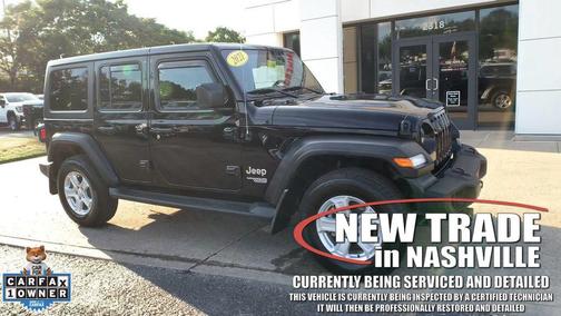 Black Clearcoat 2021 Jeep Wrangler Unlimited Sport