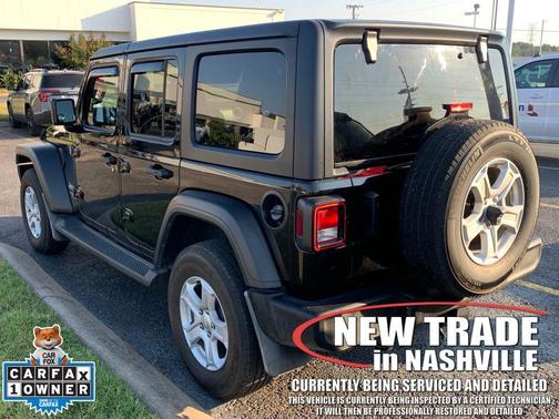Black Clearcoat 2021 Jeep Wrangler Unlimited Sport