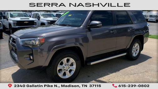 Magnetic Gray Metallic 2021 Toyota 4Runner SR5 Premium