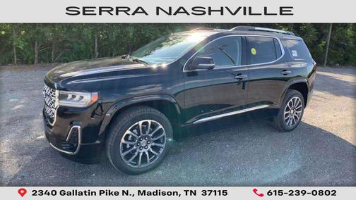 Ebony Twilight Metallic 2021 GMC Acadia Denali