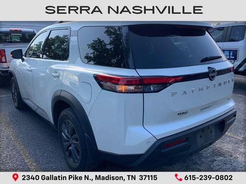 Pearl White Tricoat 2022 Nissan Pathfinder SV 2WD