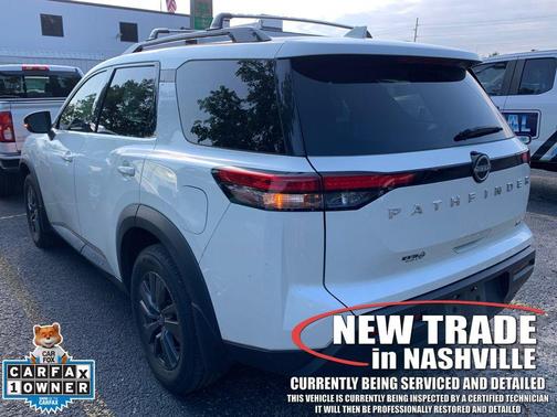 Pearl White Tricoat 2022 Nissan Pathfinder SV 2WD