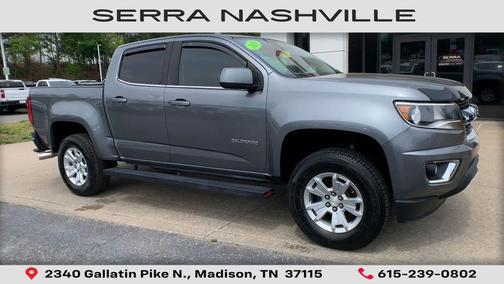 Satin Steel Metallic 2019 Chevrolet Colorado LT