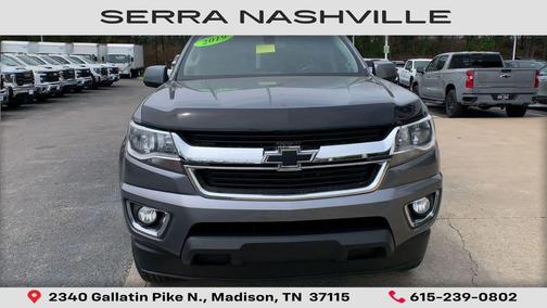 Satin Steel Metallic 2019 Chevrolet Colorado LT