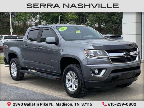 Satin Steel Metallic 2019 Chevrolet Colorado LT