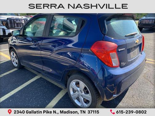 Blue Glow Metallic 2022 Chevrolet Spark LS