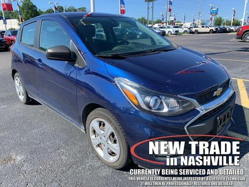Blue Glow Metallic 2022 Chevrolet Spark LS