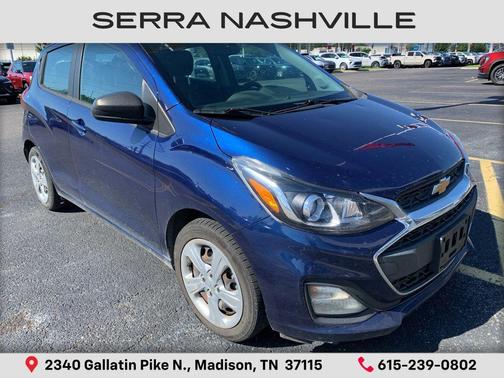 Blue Glow Metallic 2022 Chevrolet Spark LS