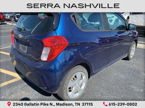 Blue Glow Metallic 2022 Chevrolet Spark LS