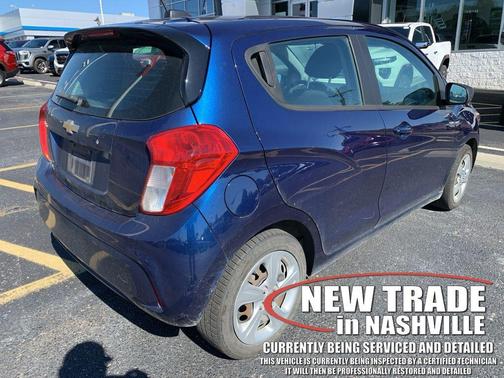 Blue Glow Metallic 2022 Chevrolet Spark LS