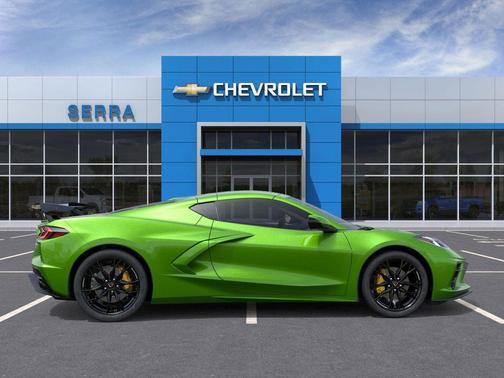 Roswell Green Metallic 2026 Chevrolet Corvette Stingray w/1LT