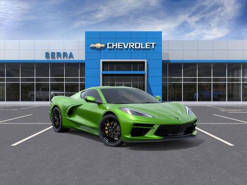 Roswell Green Metallic 2026 Chevrolet Corvette Stingray w/1LT