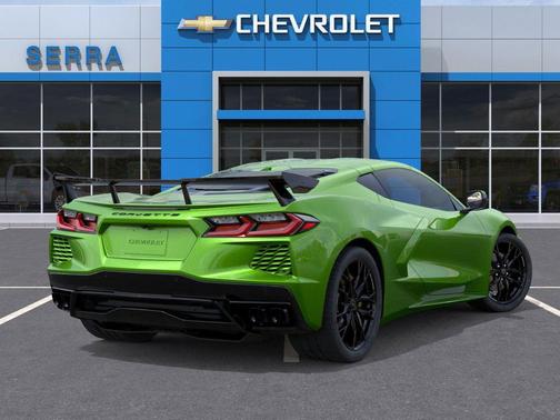 Roswell Green Metallic 2026 Chevrolet Corvette Stingray w/1LT